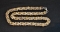Edelstaal bicolor heren ketting 60cm, hoge kwaliteit